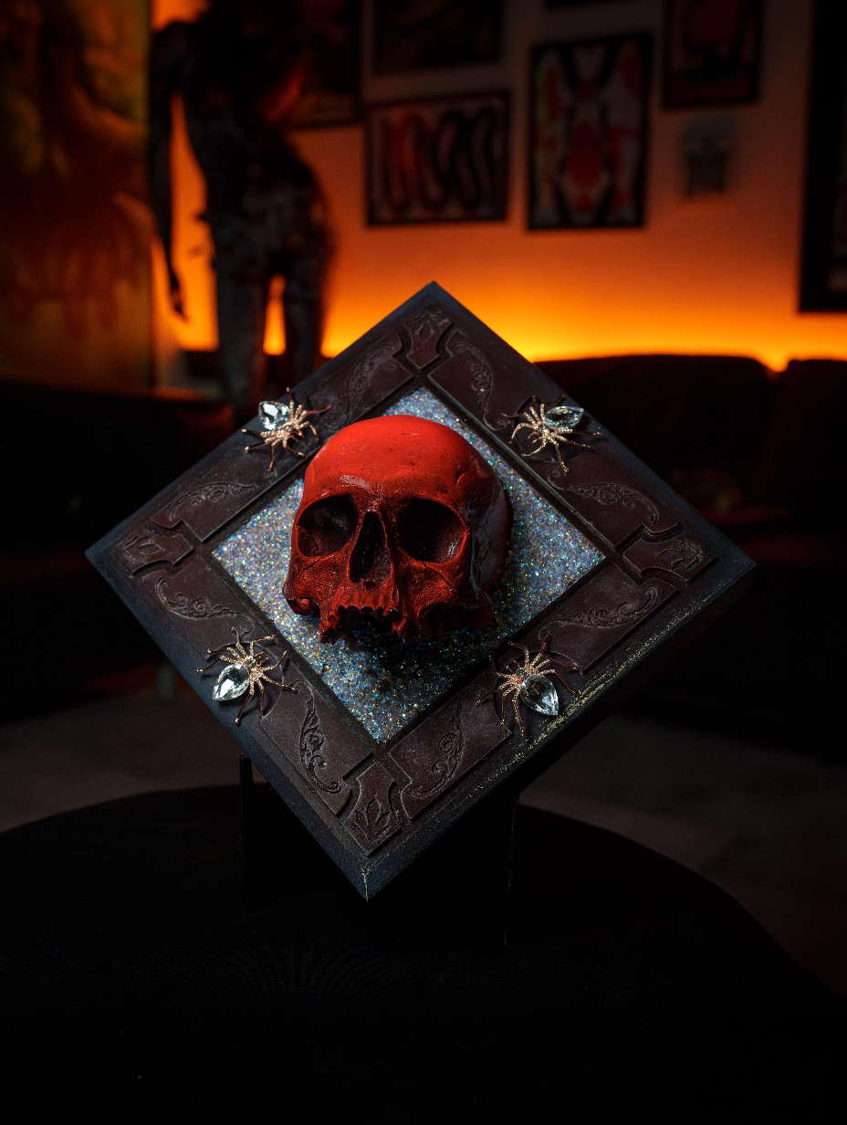Mortalina — Limited Edition 02-25 Skull Wall Art