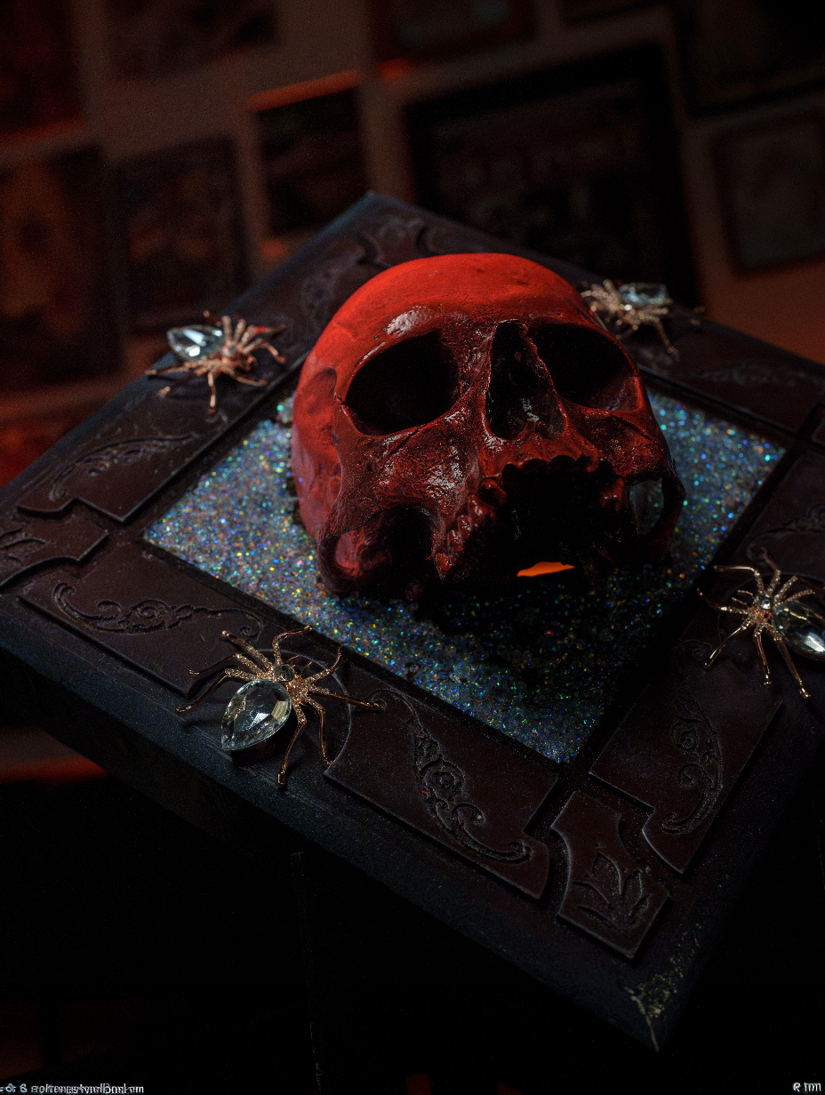 Mortalina — Limited Edition 02-25 Skull Wall Art