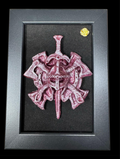 Viking Wall Deco — Handcrafted Nordic Art Frame