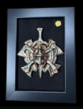Viking Wall Deco — Handcrafted Nordic Art Frame