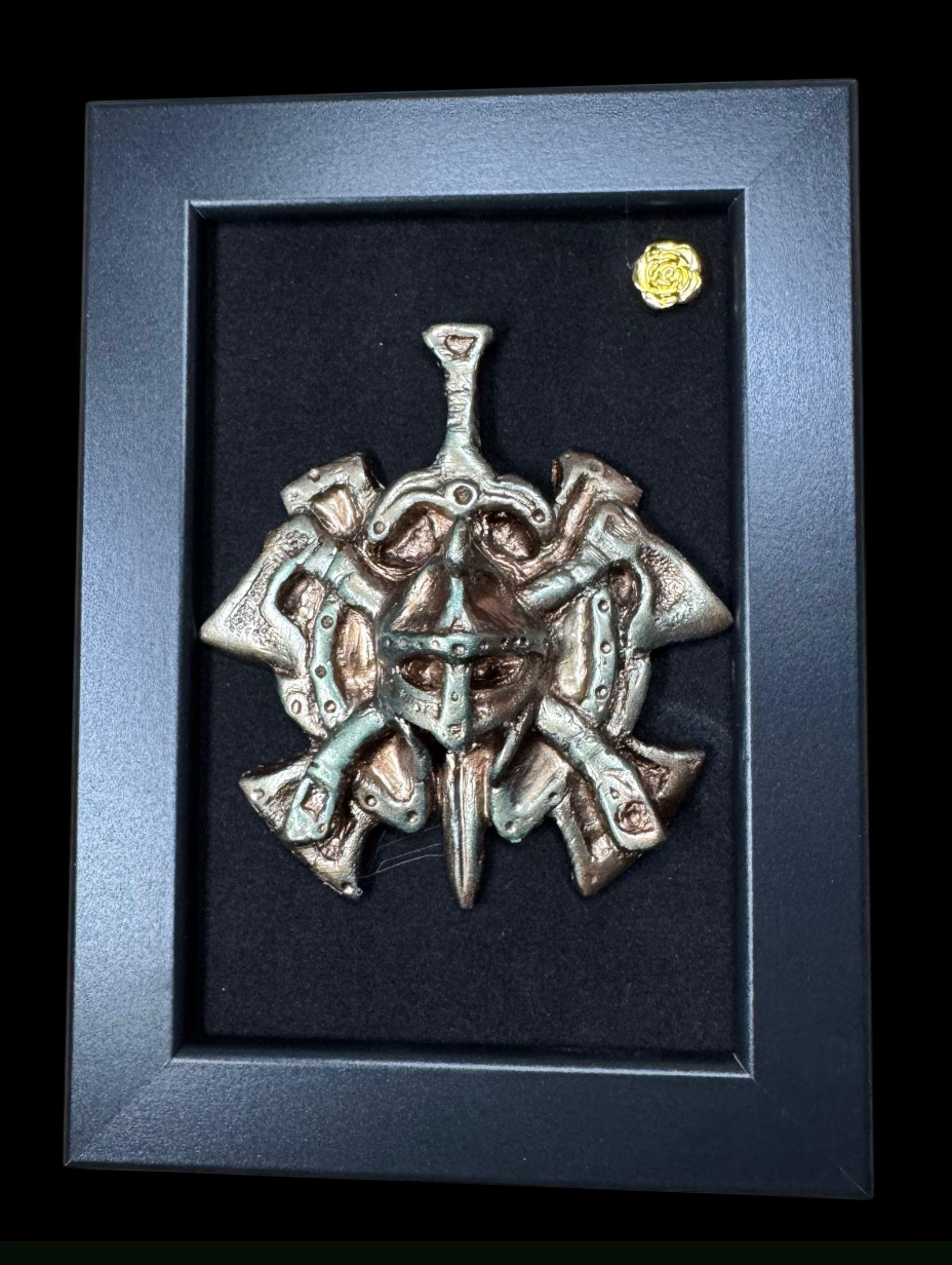 Viking Wall Deco — Handcrafted Nordic Art Frame