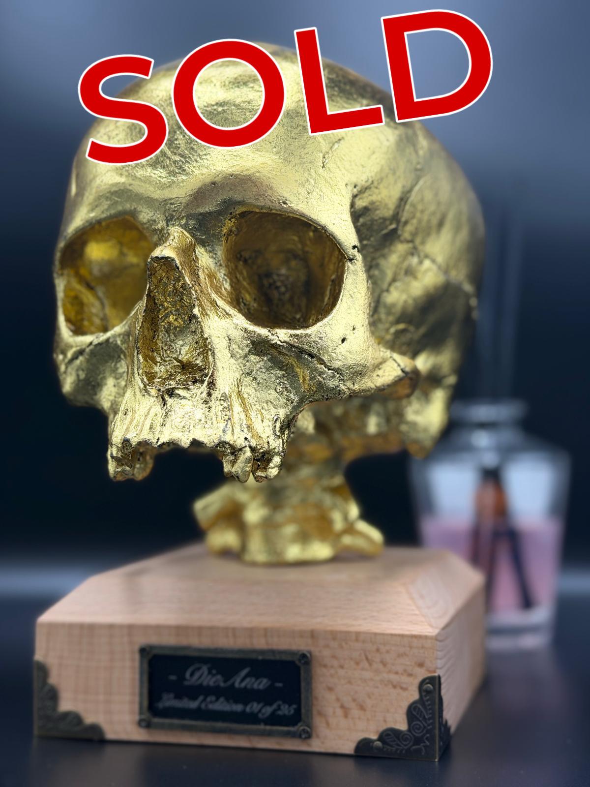 DieAna — Life-Size Skull Art | Limited Edition 03/25 SOLD