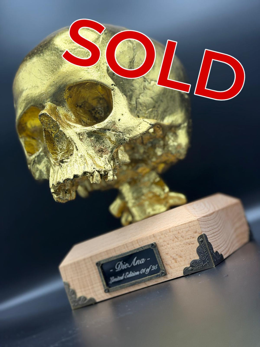 DieAna — Life-Size Skull Art | Limited Edition 03/25 SOLD