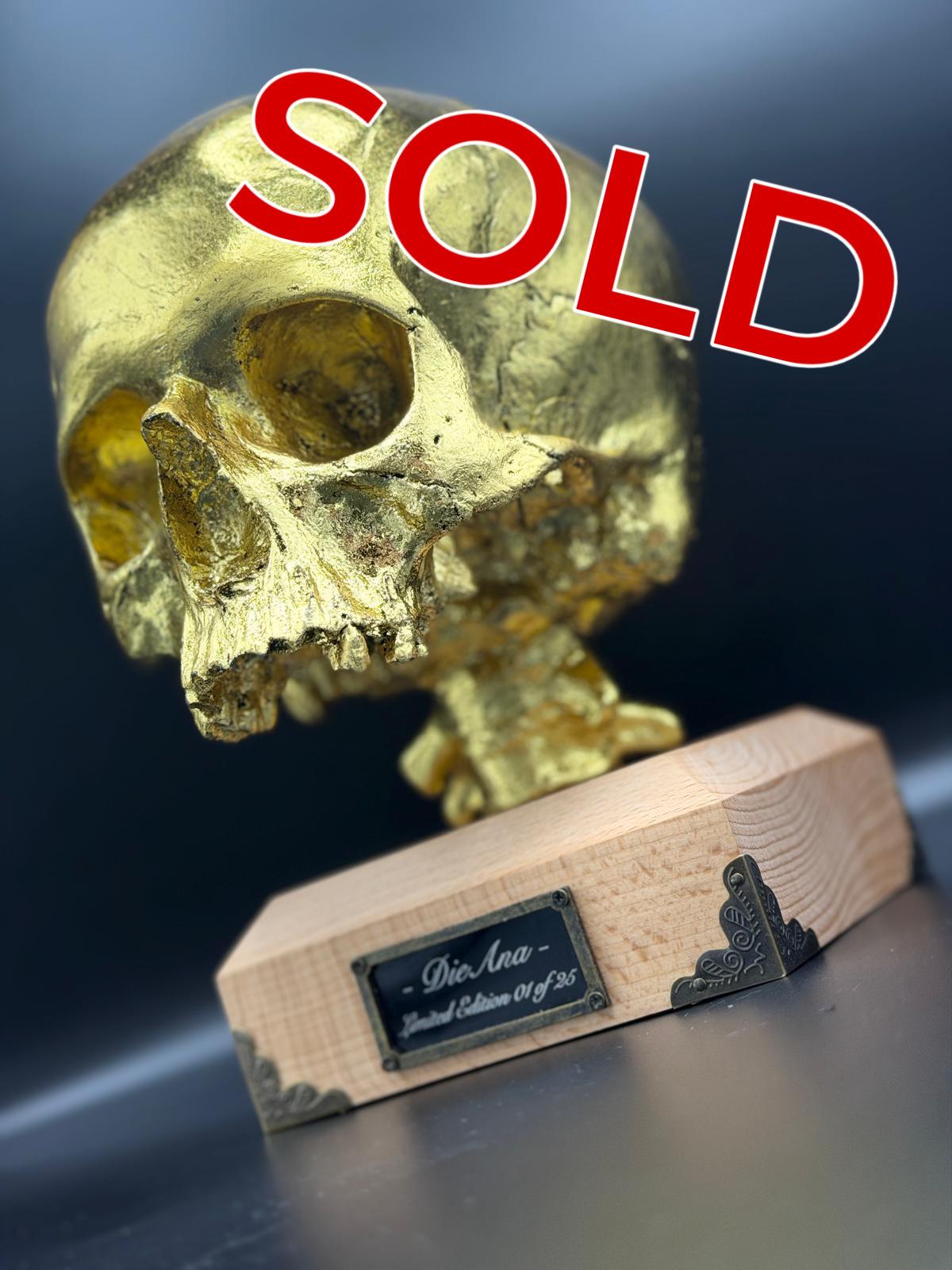 DieAna — Life-Size Skull Art | Limited Edition 03/25 SOLD