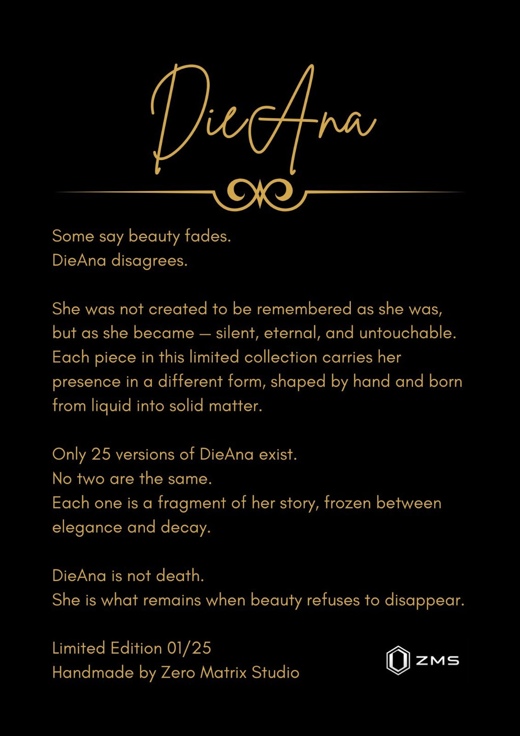 DieAna — Life-Size Skull Art | Limited Edition 03/25