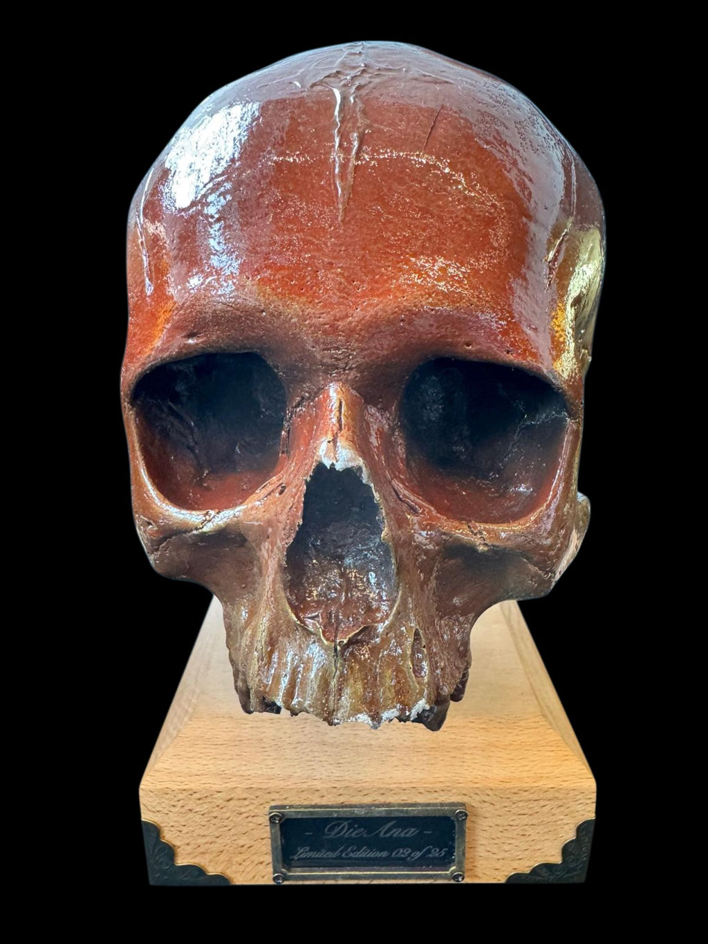 DieAna — Life-Size Skull Art | Limited Edition 03/25